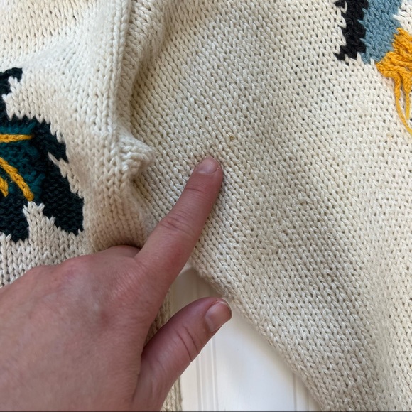 Marisa Christina Classics Fall Hand Knitted Button Down Sweater/ Cardigan - Picture 8 of 16